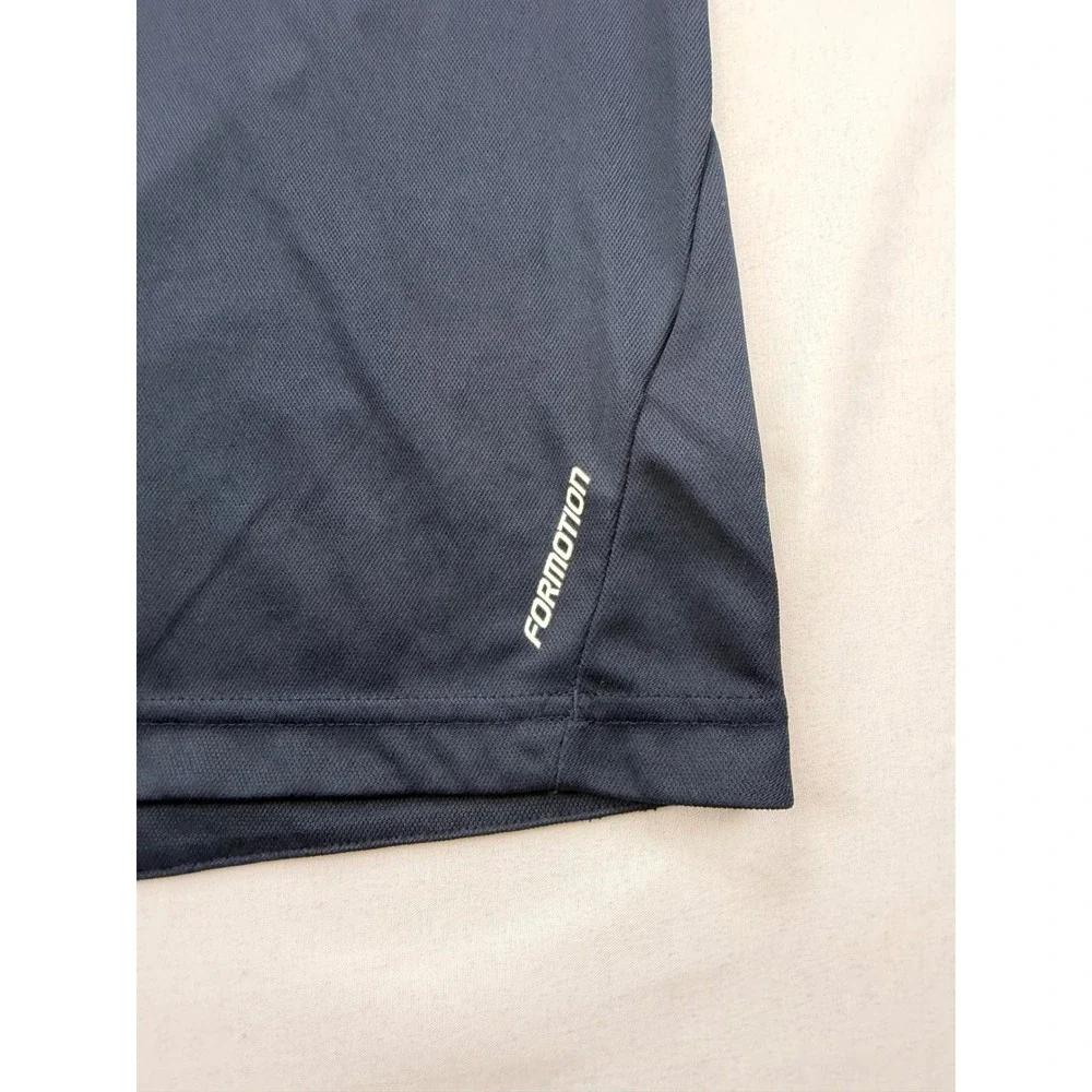 Adidas Philadelphia Union Polo Shirt Mens Medium Navy Blue‎ Soccer Formotion MLS